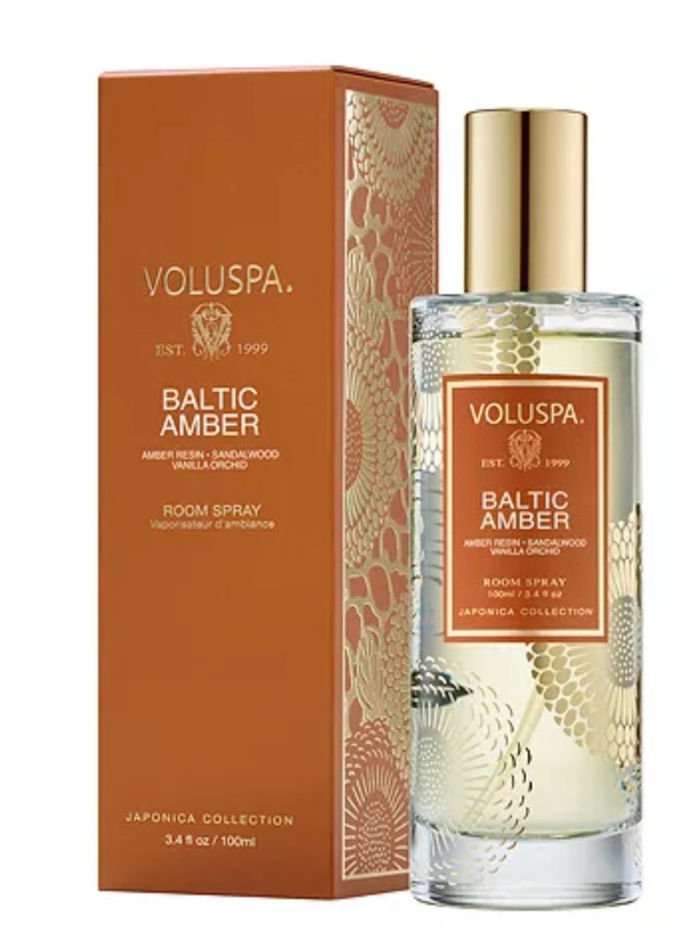💚 2/$30 Voluspa Baltic Amber Room Spray